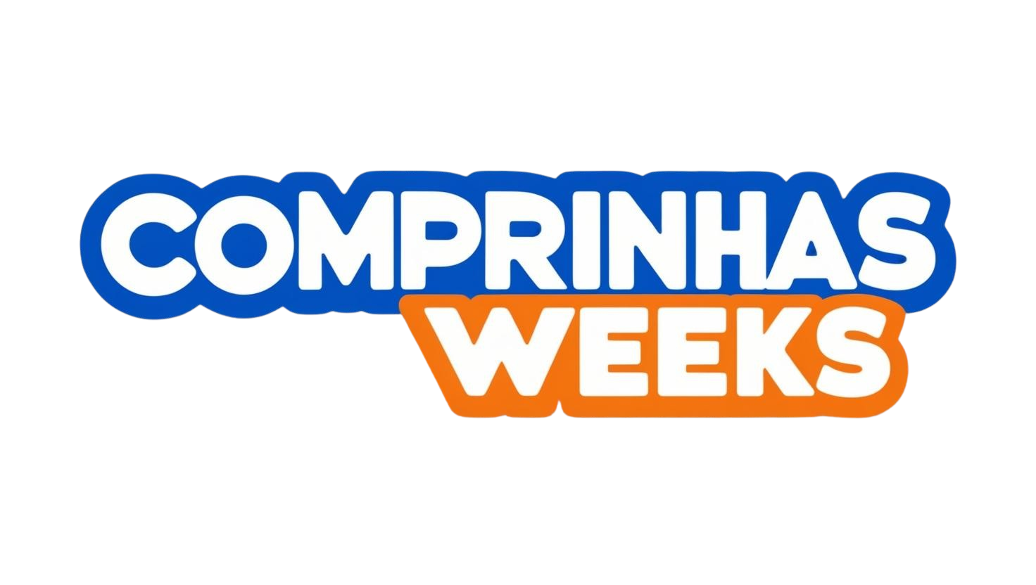 Logo escrita da comprinhas weeks